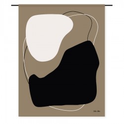 Tableau moderne Sylvain BINET Singe serveur 63x83 cm - MiLOME