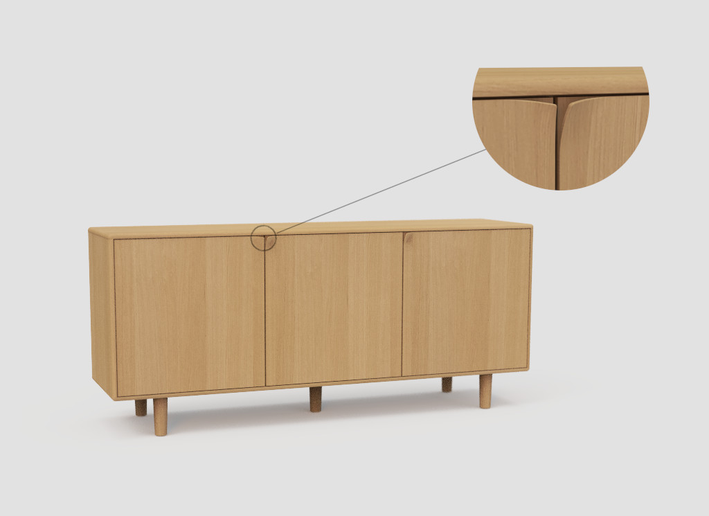 MiLOME meuble enfilade SENTO