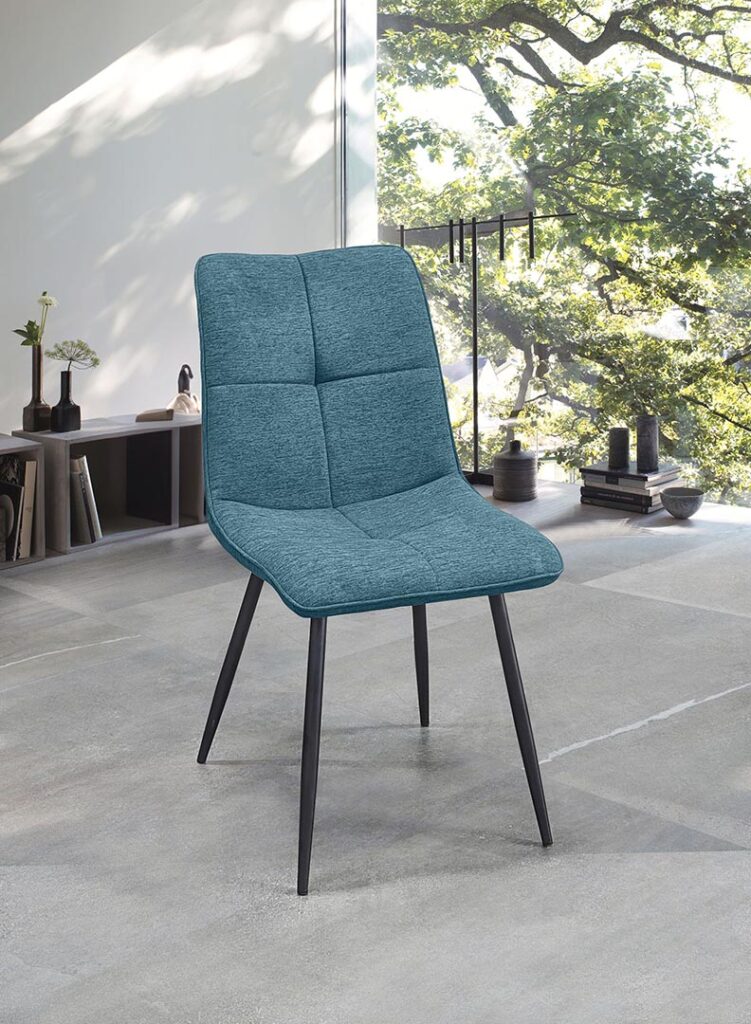 MiLOME chaise MAEVA bleu