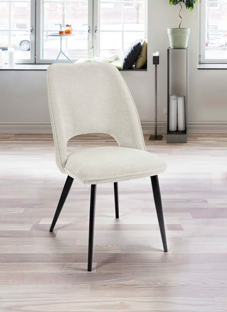 MiLOME chaise ANGIE blanc