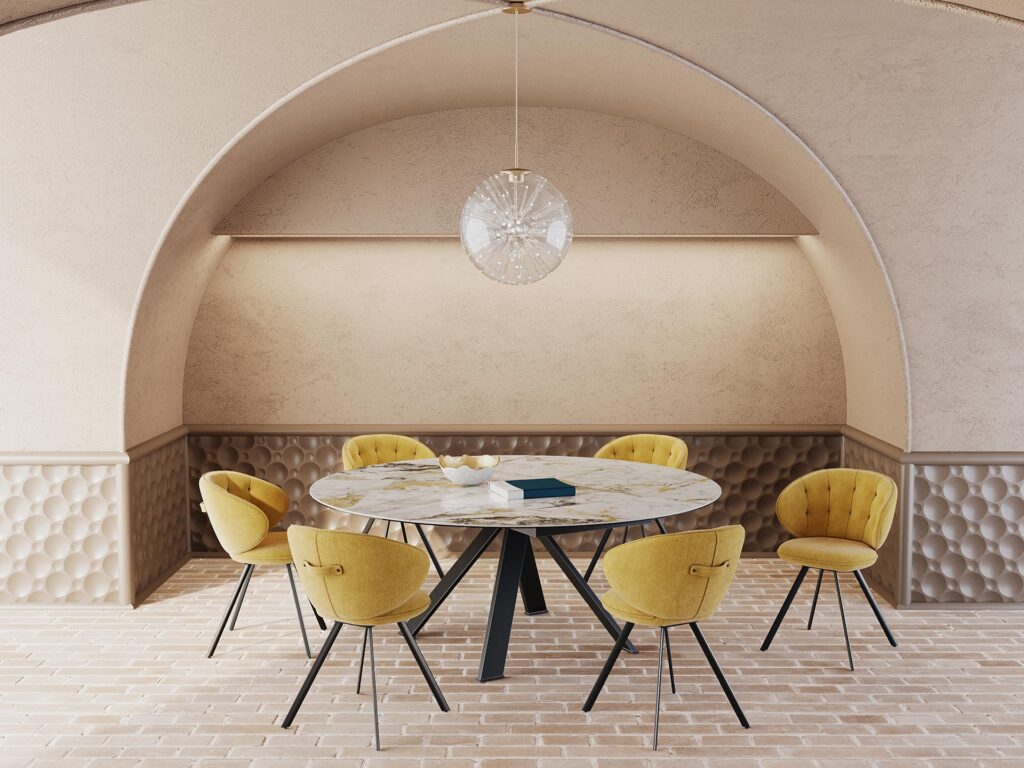 MiLOME table de repas extensible GRANDE HERA