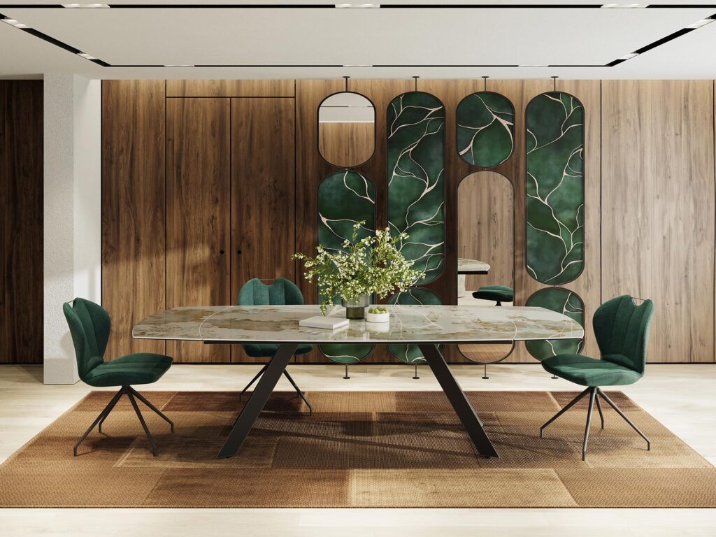 MiLOME table de repas extensible MIRAT