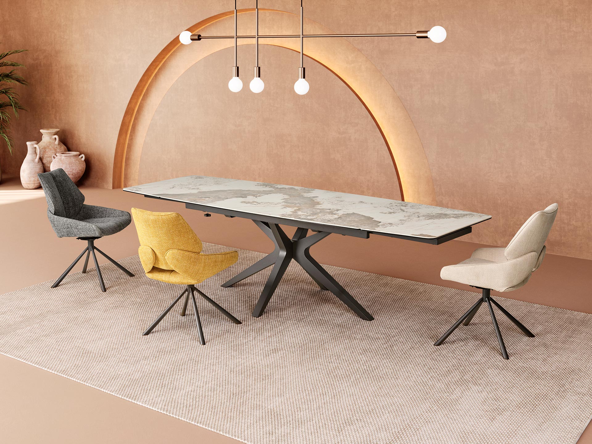 MiLOME table extensible LYVIO