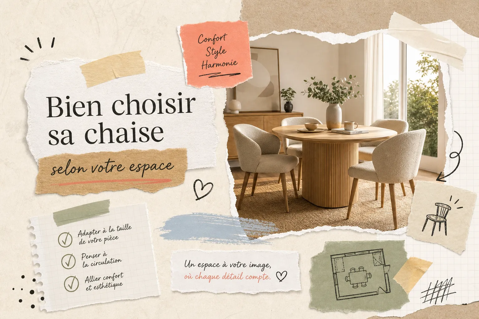 chaise salle à manger